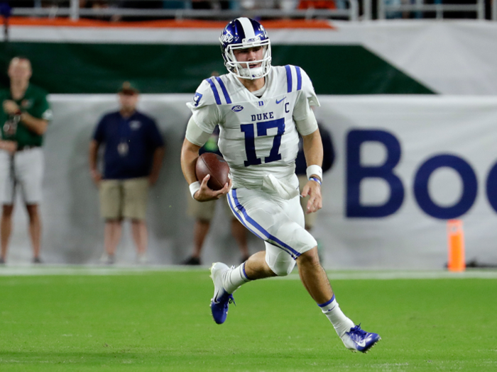 15. Washington Redskins — TIE: Daniel Jones, QB (Duke), Jonah Williams, OT (Alabama)