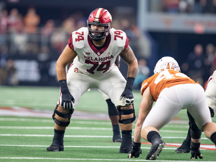 11. Cincinnati Bengals — Cody Ford, OT, Oklahoma