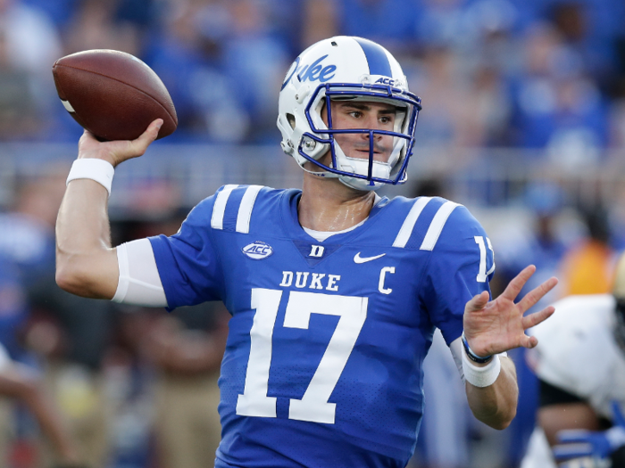 10. Denver Broncos — TIE: Daniel Jones, QB (Duke), Drew Lock, QB (Missouri), Deandre Baker, CB (Georgia)