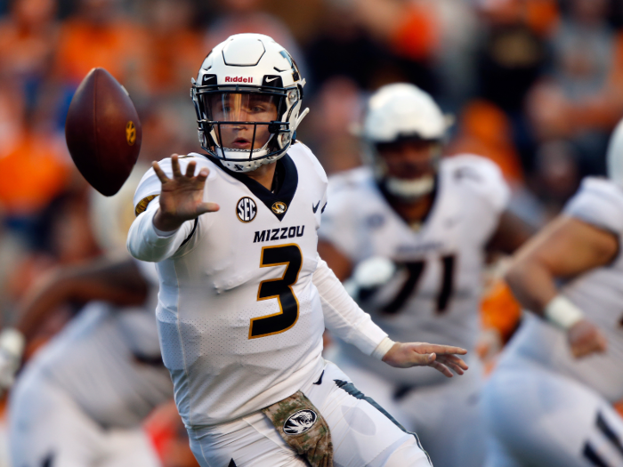 7. Jacksonville Jaguars — Drew Lock, QB (Missouri)