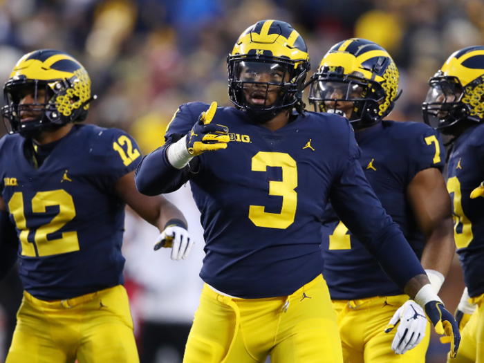 4. Oakland Raiders — Rashan Gary, DL (Michigan)