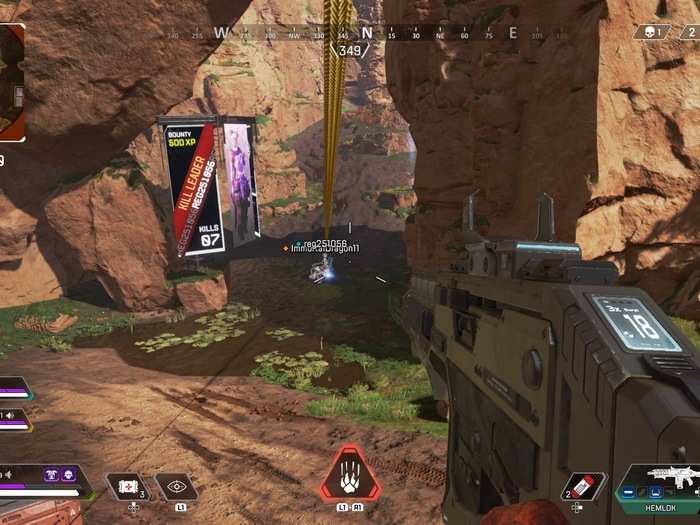 Just moving around the world of "Apex Legends" is fun unto itself.