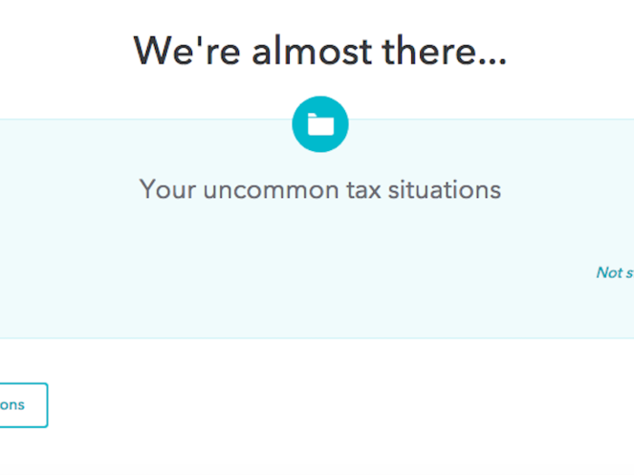 The site then calculates your self-employment tax.