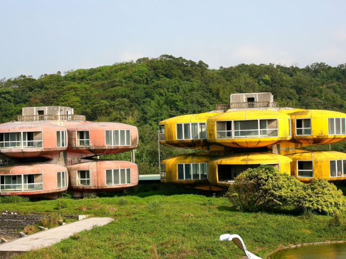 The Sanzhi Pod City — built in 1978 — was meant to be a seaside resort for the US military in Taiwan.