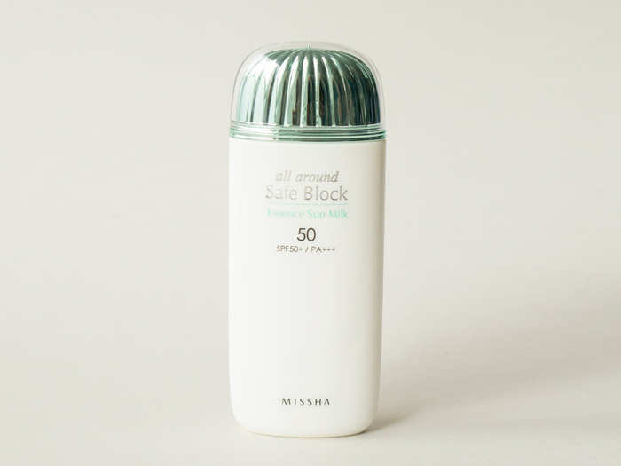 10. MISSHA Mild Essence Sun Milk SPF 50/PA+