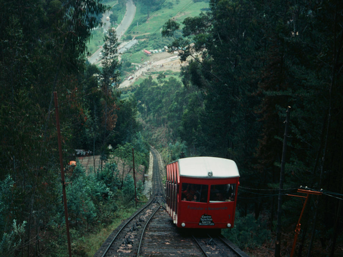 We did go through a dark tunnel, which added to the slightly frightening feeling. (I obviously didn