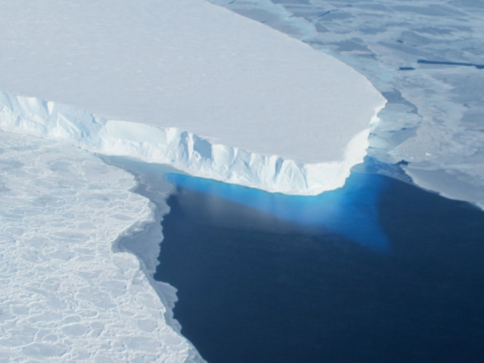 About the size of Florida, the melting Thwaites Glacier is responsible for roughly 4% of global sea-level rise.