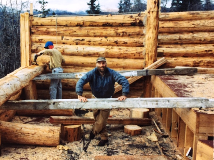 Terry G. used his dividend to build a log cabin.