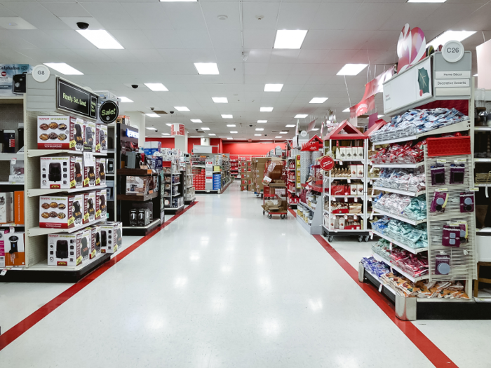 Target also boasts a number of survival and navigation supplies in its stores.