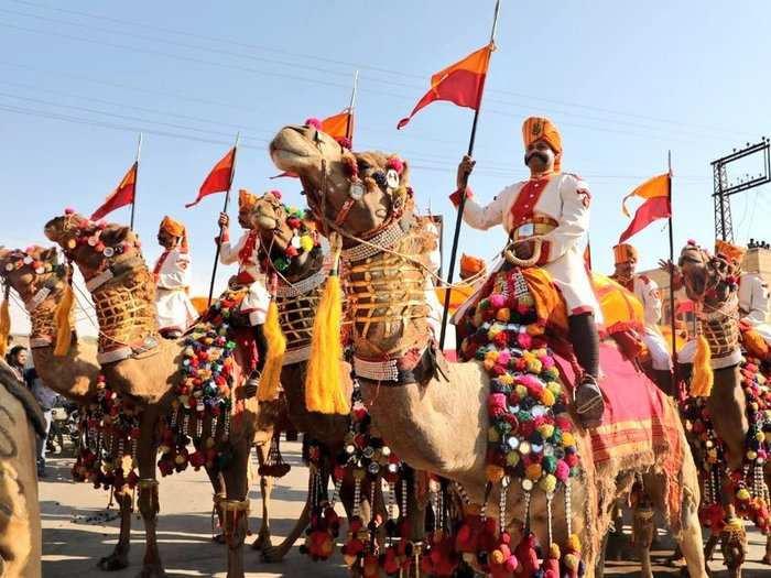 The festival is hosted every February by the Rajasthan Tourism and District Administration in Jaisalmer.