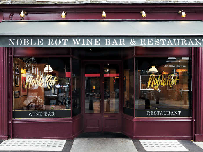 Noble Rot, London, UK — Small Plates: Red Wine-Serving Restaurant