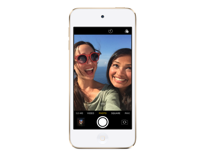 The iPod Touch has had a selfie camera since 2010, and FaceTime and the Camera app are too important to be left out.