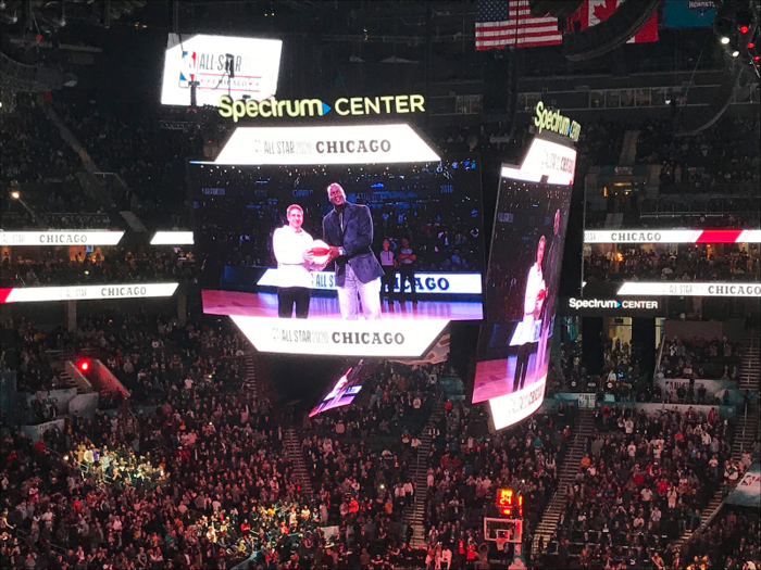 On the final night, Michael Jordan made an appearance, as the NBA announced the 2020 All-Star Game would be in Chicago.