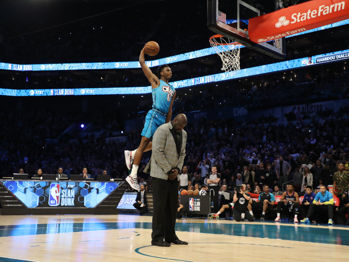 Hamidou Diallo took home the trophy with his dunk over Shaq.