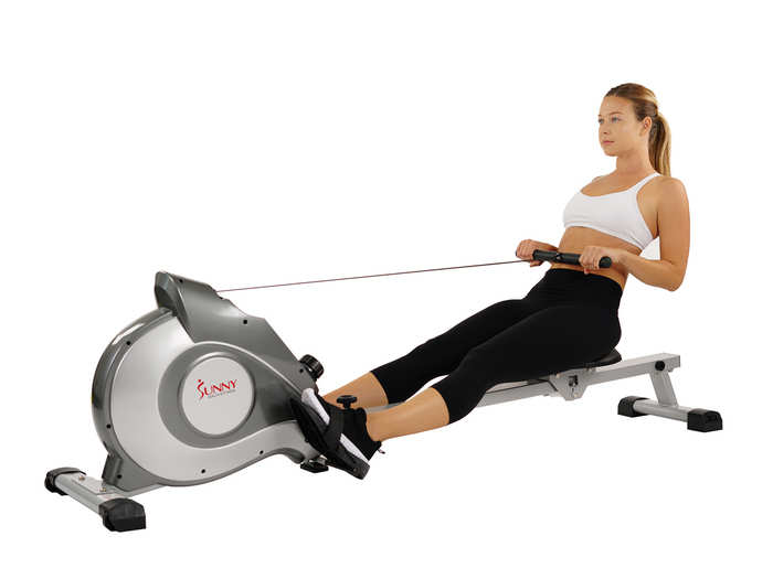 A rowing machine