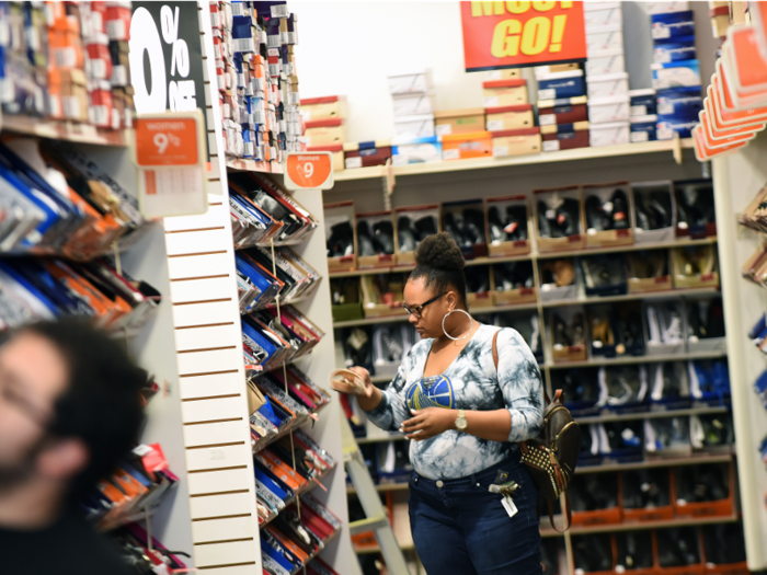 The discount shoe store was always a perfect place to shop for a great, cheap pair of shoes.