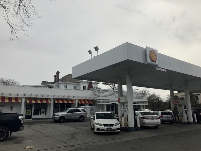 From the outside, it looks no different than any other gas station.