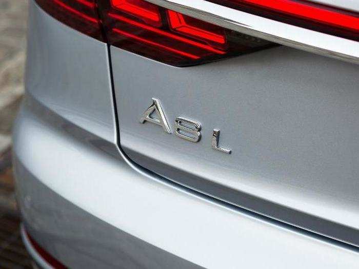 As is typical with Audi, the model badging is low key.