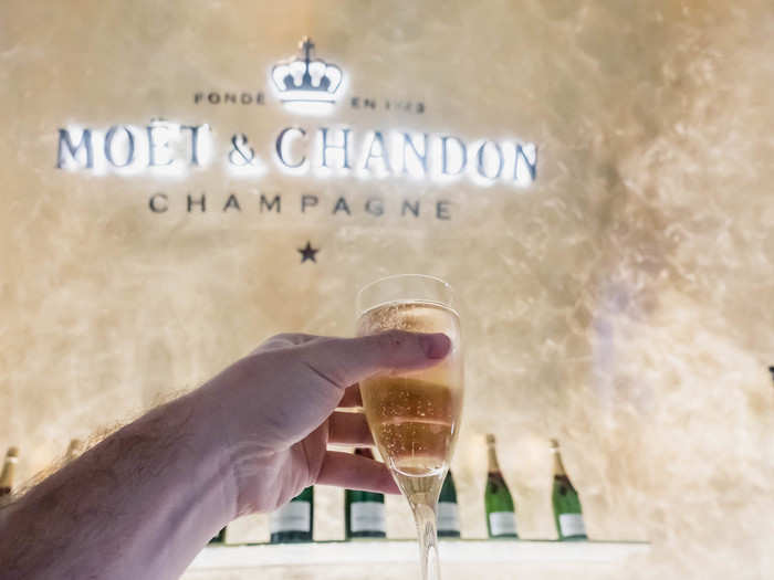 Like the seasoned champagne connoisseur I was pretending to be, I confidently said the 2009 Moët & Chandon Grand Vintage, mainly because it sounded like the most expensive. It was delightful.