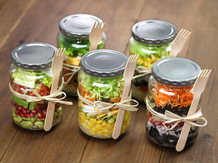 Some plastic containers can degrade over time and leach chemicals into our food that mess with how our hormones operate. Opt for glass and stainless steel containers instead.