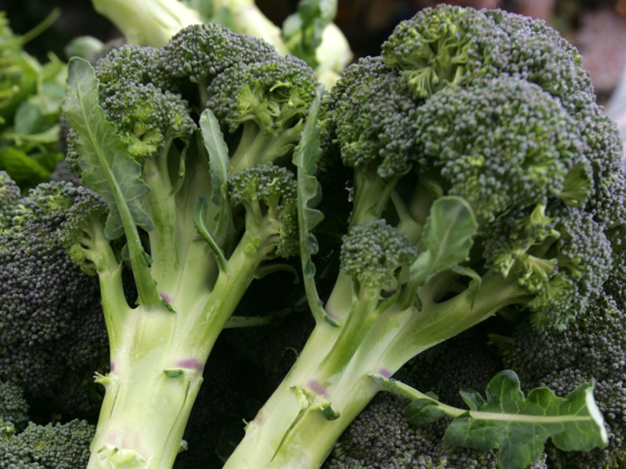 Broccoli and other crunchy, cruciferous veggies like Brussels sprouts, cauliflower, and cabbage are also great anti-cancer tools.