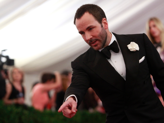 Fashion designer Tom Ford attributes his success not to talent, but to his energy — he