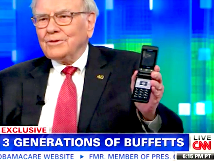 And Buffett doesn