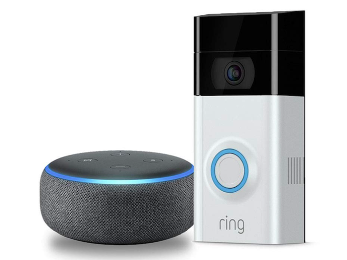 Ring Video Doorbell with Echo Dot