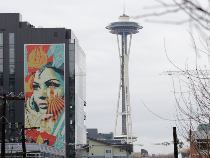 The job growth has spawned the development of luxury apartments, more tech offices, and high-end restaurants, turning Seattle into an attractive tech hub.