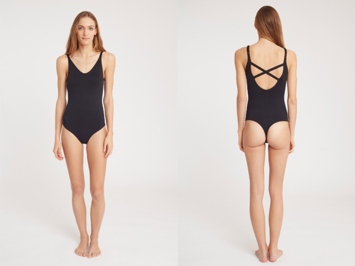 Seamless Cross Back Tank Bodysuit