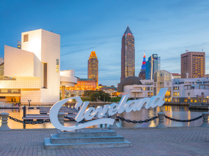 7. Cleveland-Elyria, Ohio