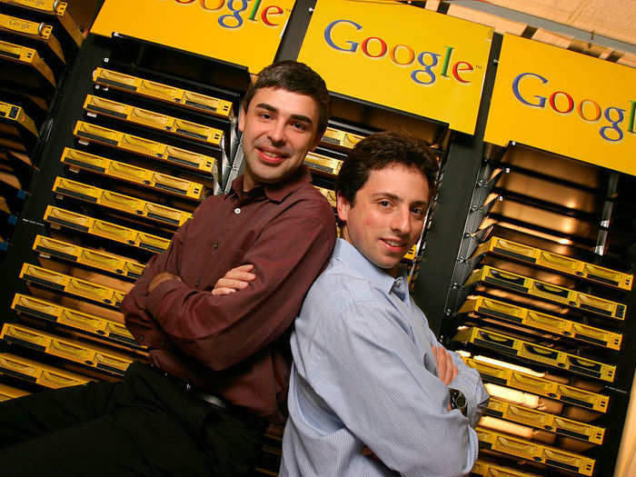 Larry Page and Sergey Brin founded Google in 1998 when they were both 25 years old.