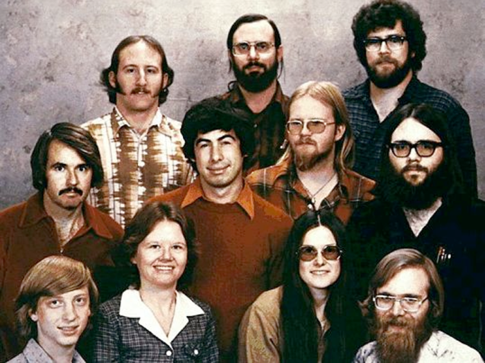 Bill Gates and Paul Allen founded Microsoft in 1975. Gates was just 20 years old, and like Zuckerberg, he dropped out of Harvard to spend more time with his technology startup.