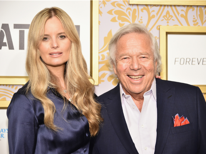 In 2017, Lander gave birth to a daughter, of which Kraft has said he is not the biological father. He did, however, reportedly buy Lander a mansion in L.A. and is invested in the upbringing of the child.