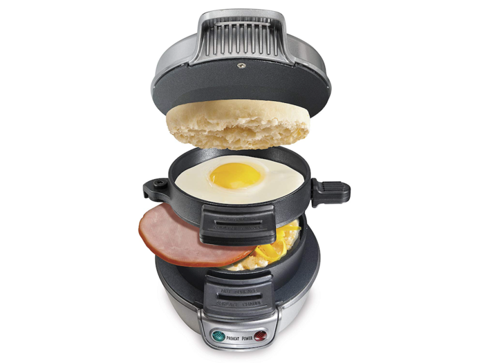 A breakfast sandwich maker for busy mornings