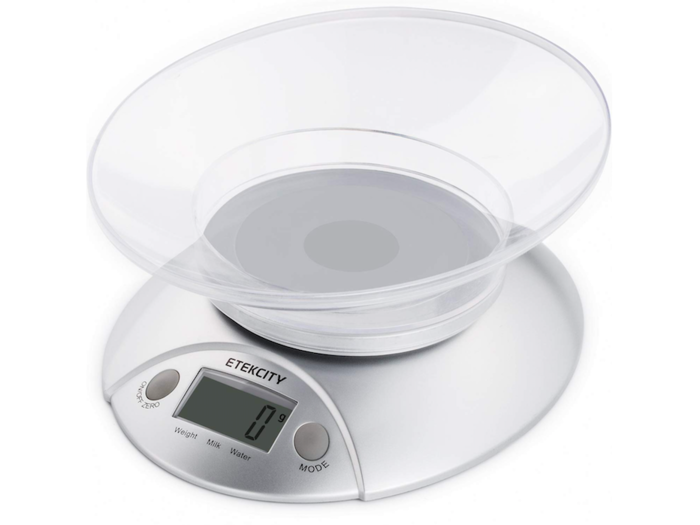 A kitchen scale for accurate measurements all the time