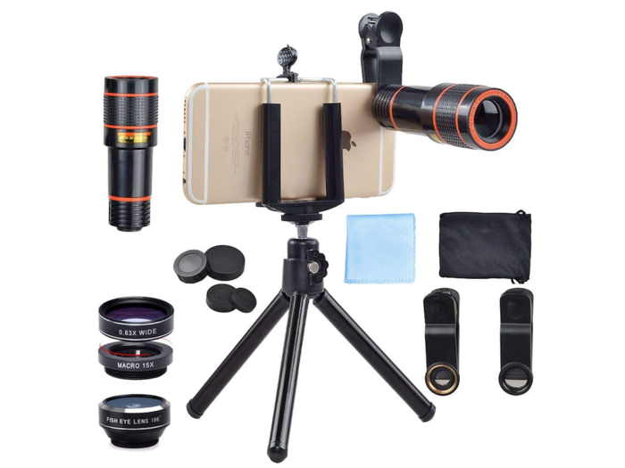 A phone lens kit with all the essentials