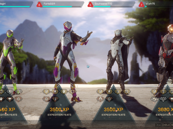 "Anthem" is built for four-player squads; the game will automatically put you in a group for missions.