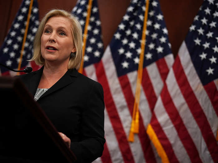 Kirsten Gillibrand, the senator from New York, told Axios "America lags on privacy and cybersecurity."