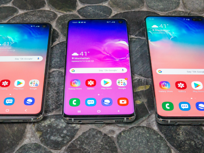 Its display is actually technically sharper than the $1,000 Galaxy S10 Plus.