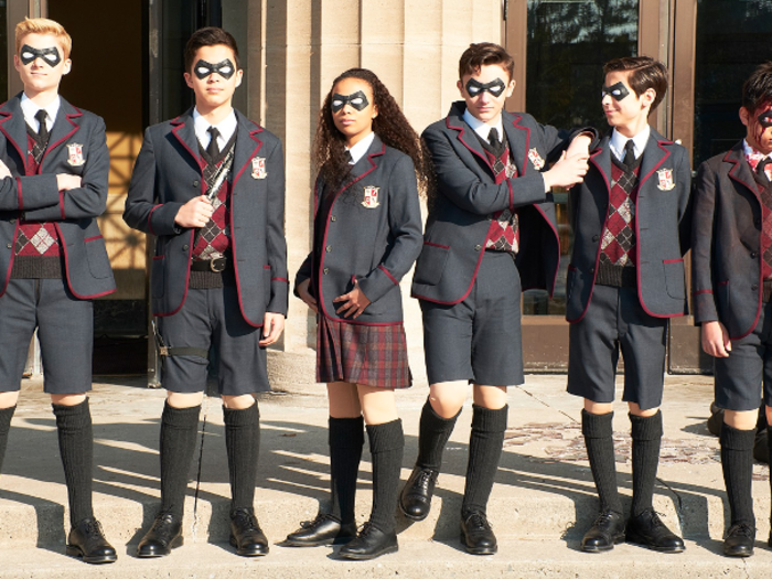 1. "The Umbrella Academy" (Netflix)