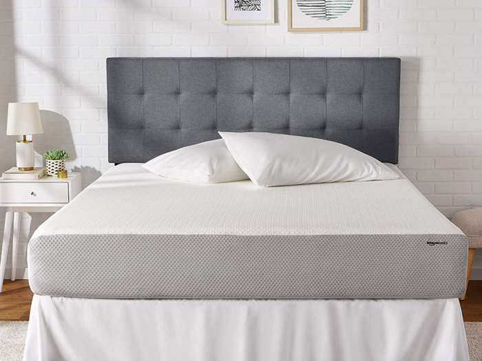 A plush memory foam mattress