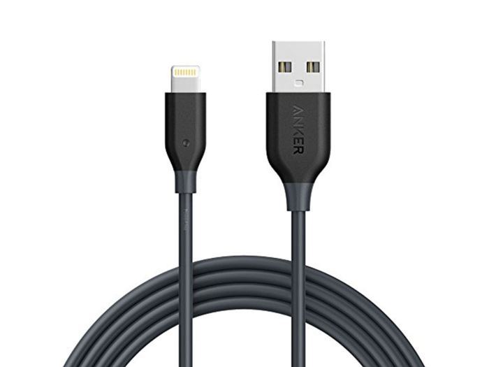 An affordable lightning cable for charging your phone faster