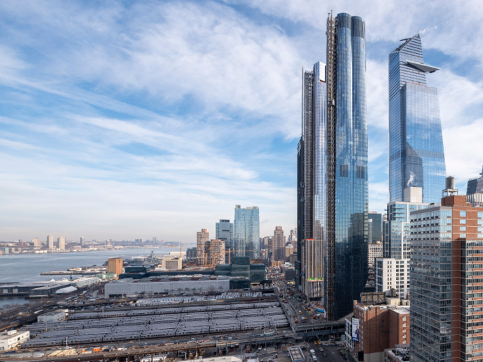 "Our world-class amenities and residences truly embody the spirit of Hudson Yards, where stunning architecture and design meet next-level wellness and entertainment offerings," Sherry Tobak, senior vice president of sales at Related Companies, said of 15 Hudson Yards in a press release.