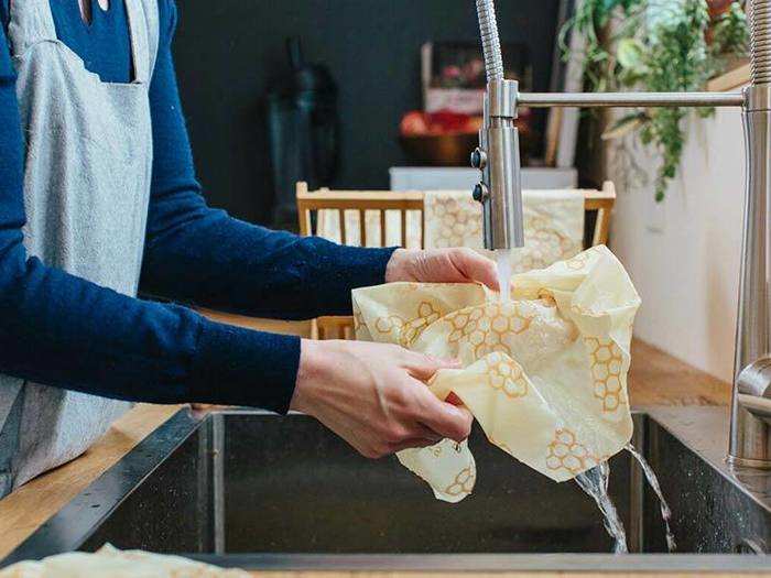 Eco-friendly, reusable food wrap