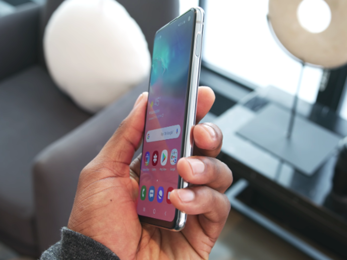 The larger Galaxy phones, the S10 and S10+, feature gorgeous displays that wrap around the edges of the phone, but to me, that