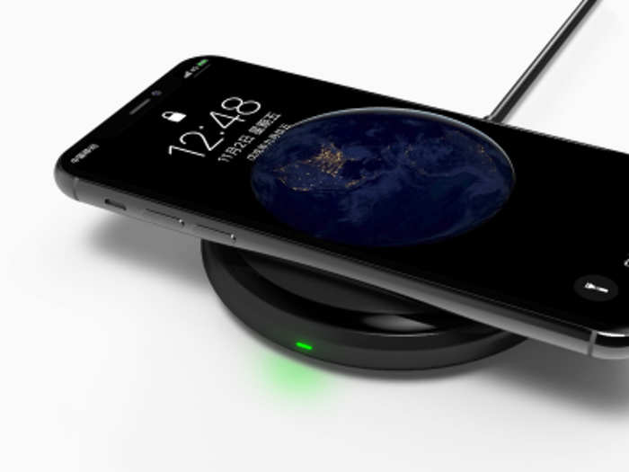 A wireless charging pad so you can juice up the battery without a cable