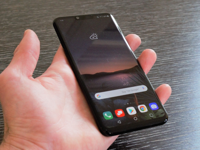 One of my favorite things about the LG G8 is just how lightweight it is, but it