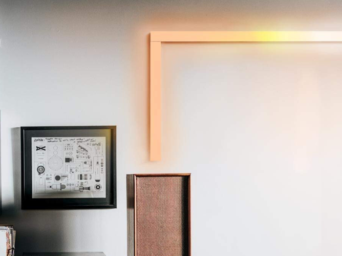 The smart light strip for the wall