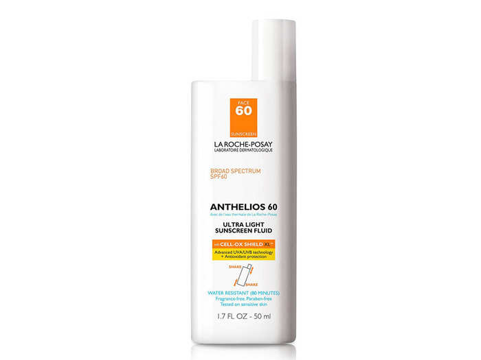 Lightweight, matte-finish face sunscreen with antioxidants and Cell-Ox Shield technology